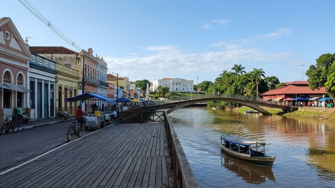 A capital do Brasil que já foi de outro país e foi comprada por 2 milhões encanta e atraí olhares para Amazônia