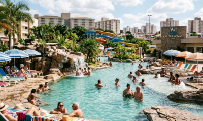 Onde águas quentes aliviam o estresse, essa cidade de Goiás oferece bem-estar e lazer o ano inteiro
