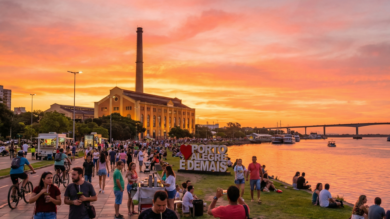 A capital onde todos se juntam para assistir o belo pôr do sol aos fins de semana encanta com suas paisagens
