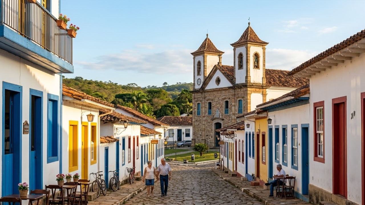 Um vilarejo colonial simples e bem localizado está atraindo quem busca sossego e paz
