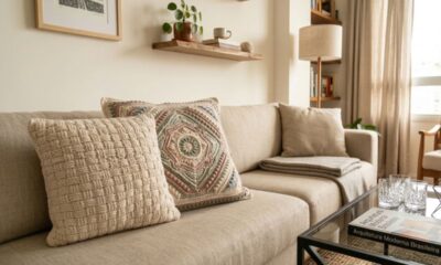 Aposte nas almofadas de crochê que encantam para renovar a sua decoração e trazer um toque artesanal único ao lar