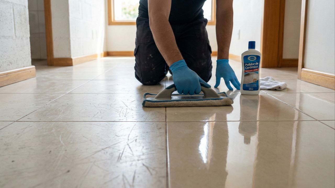 Use este produto simples e elimine arranhões nos azulejos em poucos minutos