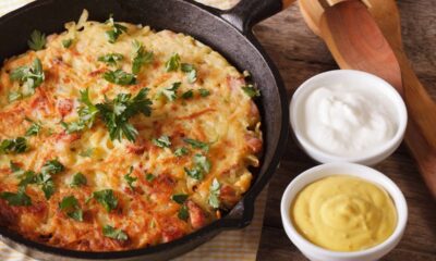 Receita de batata suíça recheada conquista famílias com crocância e recheio derretido
