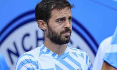 Bernardo Silva tem contrato com o Manchester City até 2026