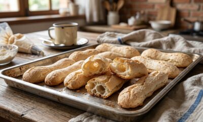 Esse biscoito de polvilho assado fica crocante por fora e é perfeito para beliscar a qualquer hora