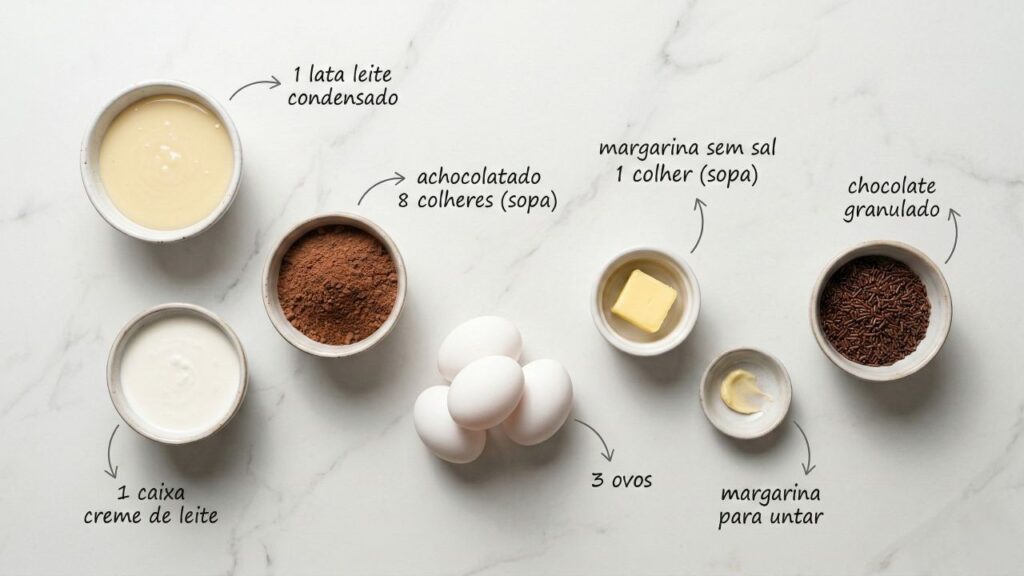 Bata leite condensado, ovos e achocolatado e faça um brigadeirão de micro-ondas perfeito