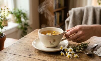 4 opções de chá para dor de cabeça que você já tem em casa e funcionam rápido