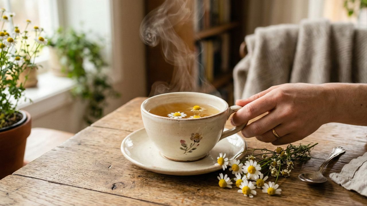 4 opções de chá para dor de cabeça que você já tem em casa e funcionam rápido