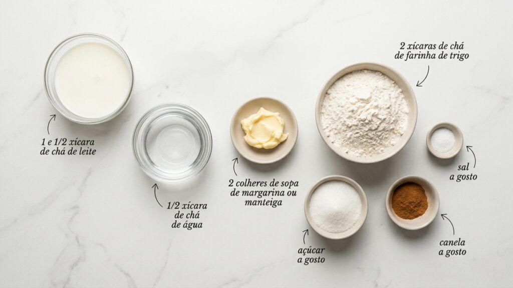 Com poucos ingredientes você prepara churros caseiro sequinho, crocante e muito saboroso