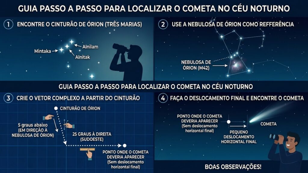 Não perca esta oportunidade única: um cometa que viajou milhões de anos vai passar perto da Terra