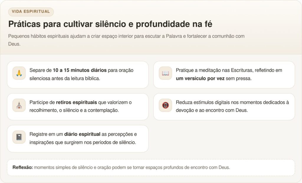 O que significa ficar em silêncio diante de Deus segundo Santo Agostinho e a profunda lição sobre a alma