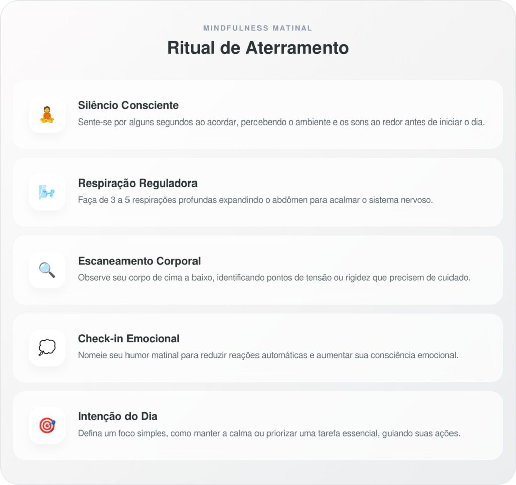 Faça um check-in matinal de 5 minutos para começar o dia mais leve e aumentar muito a sua produtividade