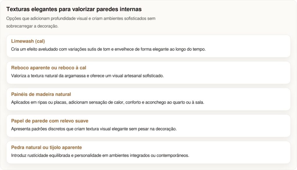 Revestimentos artesanais transformam paredes e renovam a decoração