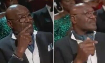 Delroy Lindo não disfarça decepção ao perder o Oscar e não aplaude o vencedor Sean Penn