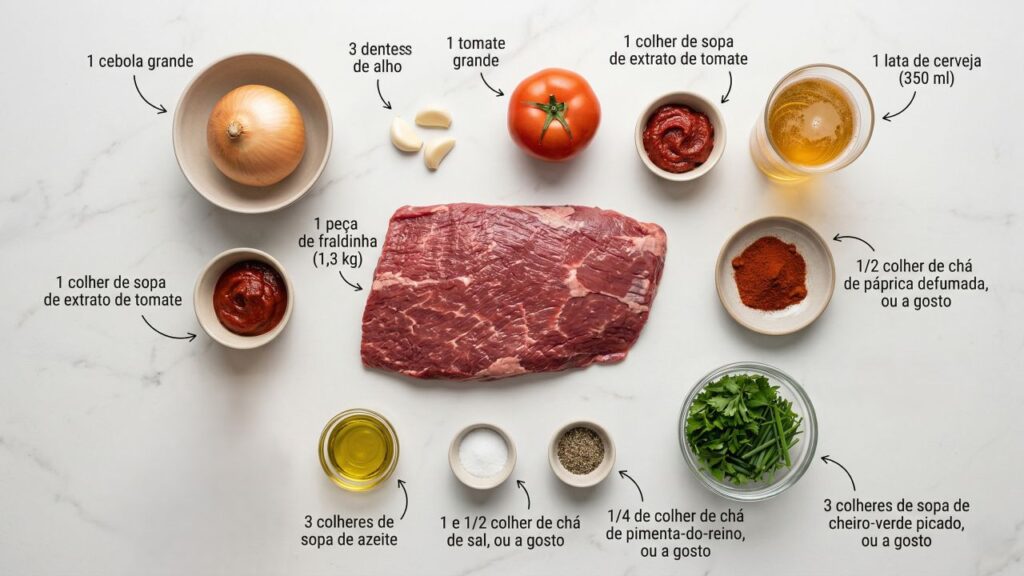 Adicione 1 lata de cerveja na panela de pressão e até a carne mais simples vai desmanchar no garfo