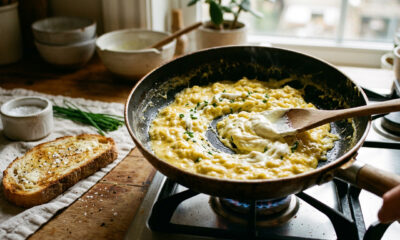 Não use mais óleo para seus ovos mexidos: um ingrediente simples os deixará maravilhosamente fofinhos