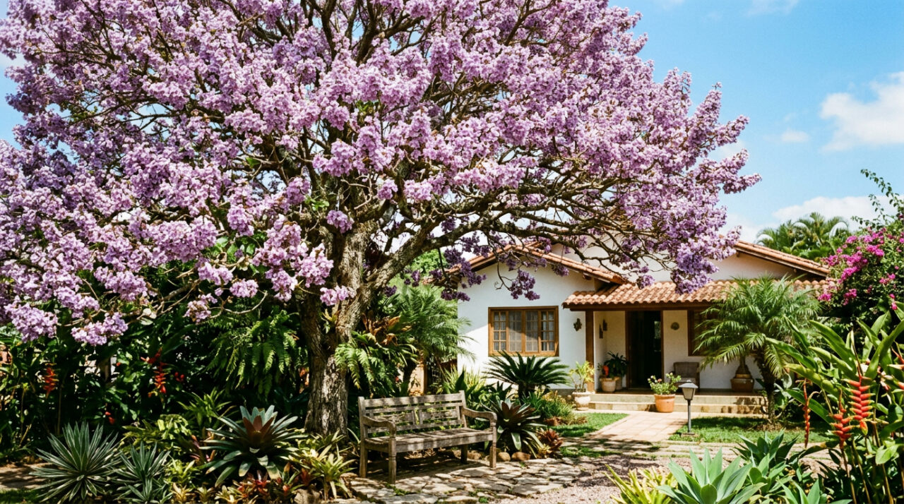 A árvore chinesa que cresce mais rápido que o bambu, dá sombra e está conquistando jardins no Brasil