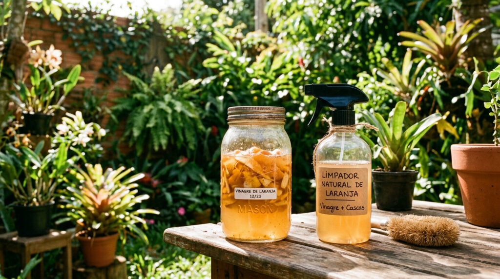 Misturar cascas de laranja com vinagre: para que serve e por que é recomendado contra pragas em casa