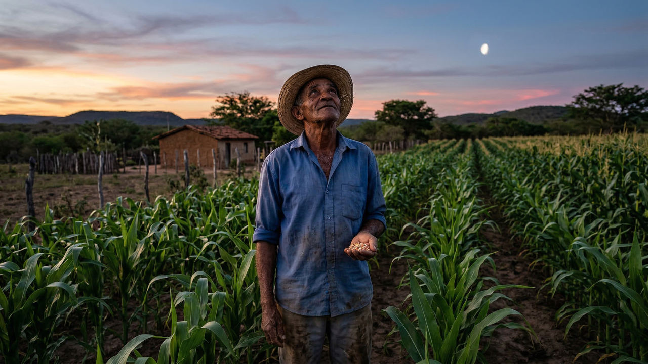 Plantar pela lua no interior era um costume antigo que guiava decisões na roça e no quintal