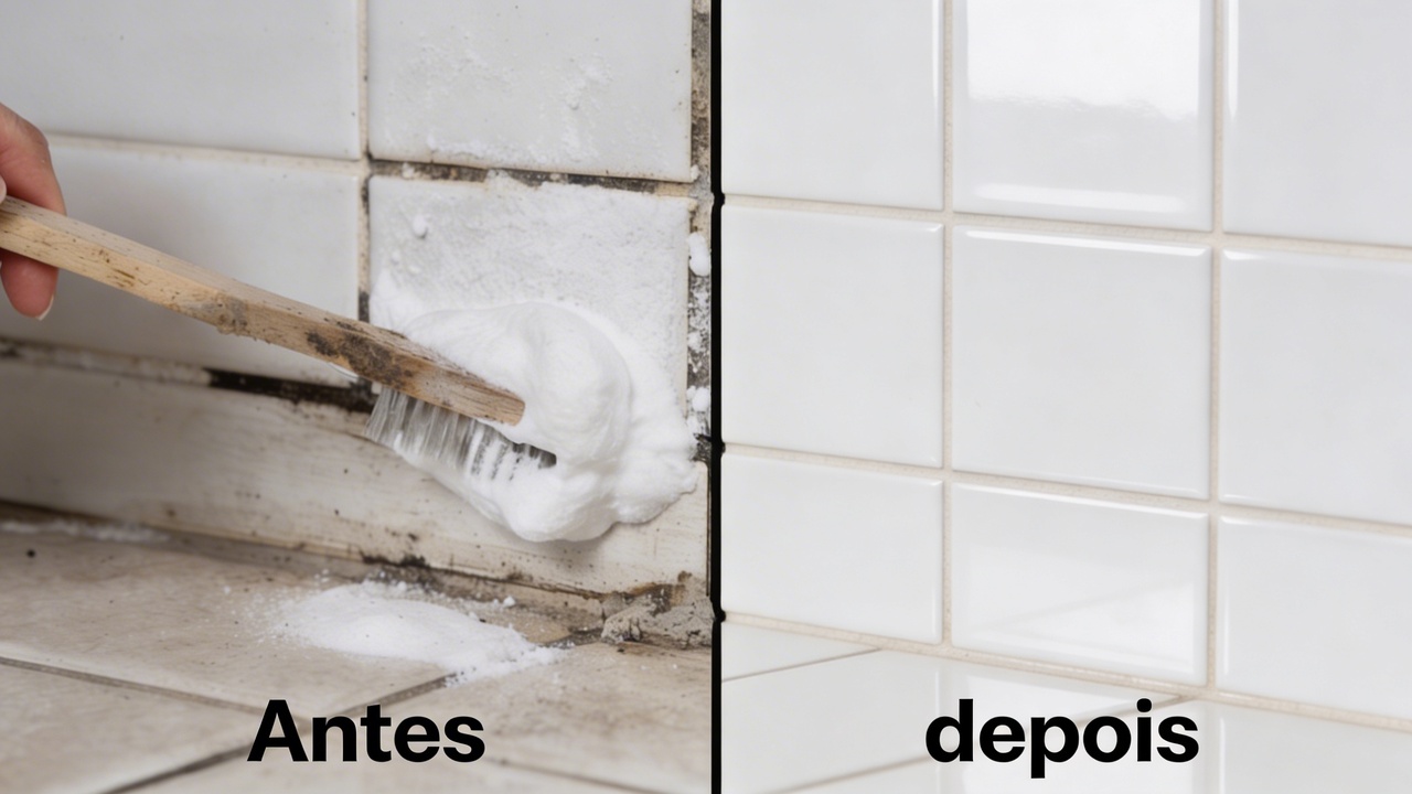 Como fazer uma pasta de bicarbonato para limpar rejuntes escurecidos do banheiro