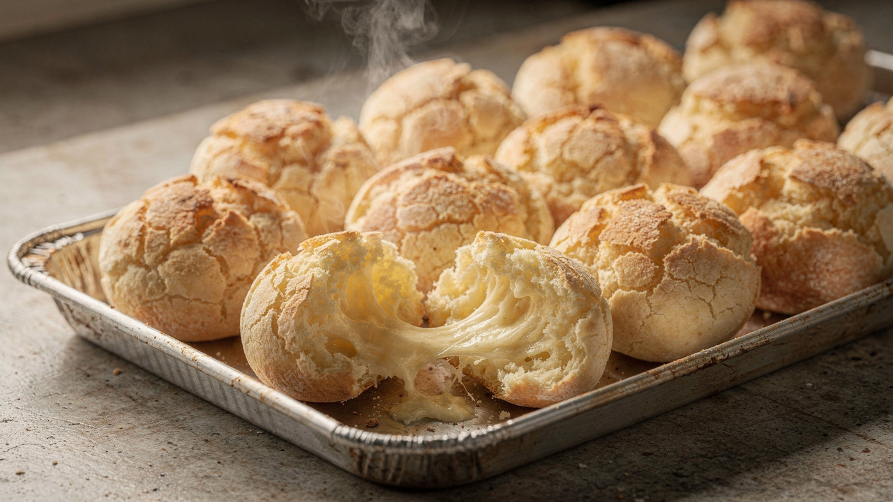 Escalde o polvilho do jeito certo e prepare um pão de queijo mineiro que rende 30 unidades
