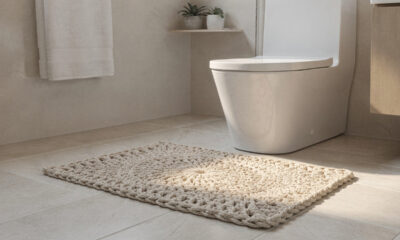 Jogo de banheiro em crochê ainda vale a pena? Veja quando ele valoriza a decoração