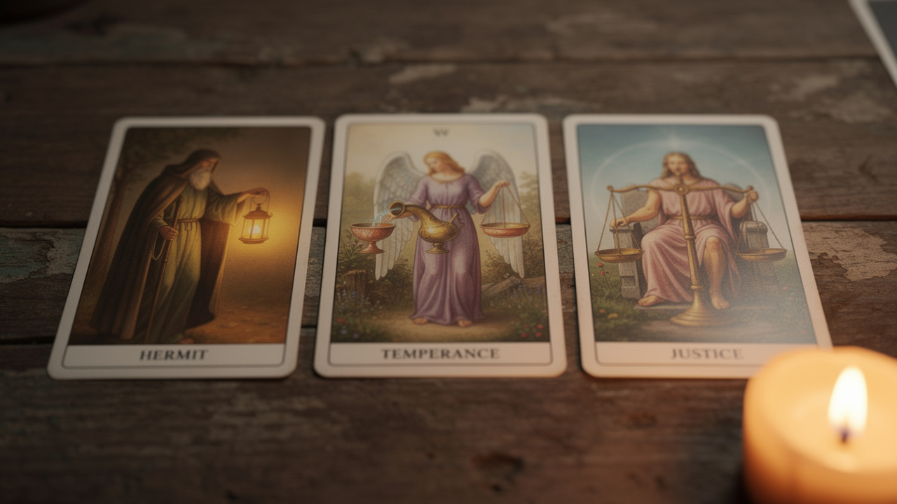 Cartas do tarot que indicam proteção contra decisões precipitadas e ajudam a enxergar com mais calma