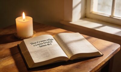Versículo do dia: Salmos 46:1 revela por que Deus é refúgio e fortaleza nos dias difíceis