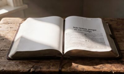 Versículo do dia: Isaías 41:10 — “Não temas, porque eu sou contigo…”