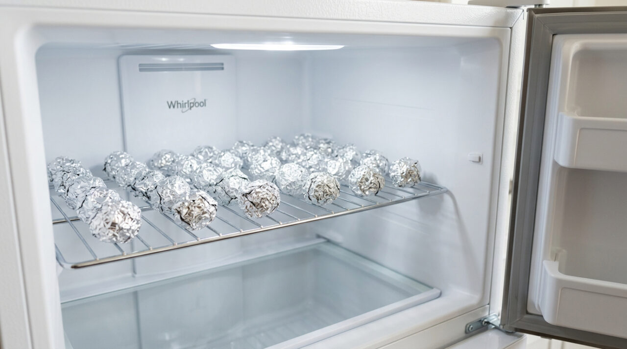 Colocar papel alumínio no congelador virou o truque doméstico infalível que cada vez mais pessoas estão usando
