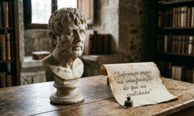 Sêneca, filósofo estoico e conselheiro do Império Romano: "Sofremos mais na imaginação do que na realidade"