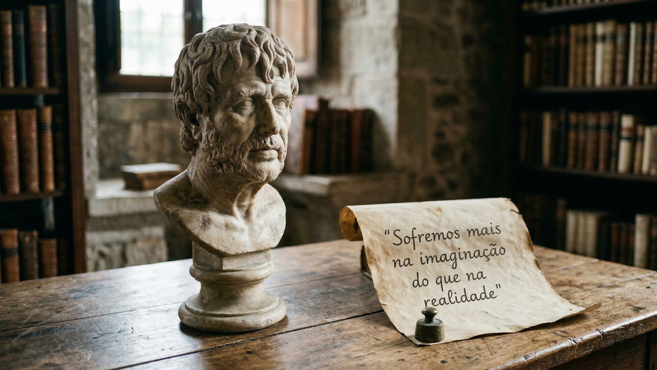 Sêneca, filósofo estoico e conselheiro do Império Romano: "Sofremos mais na imaginação do que na realidade"