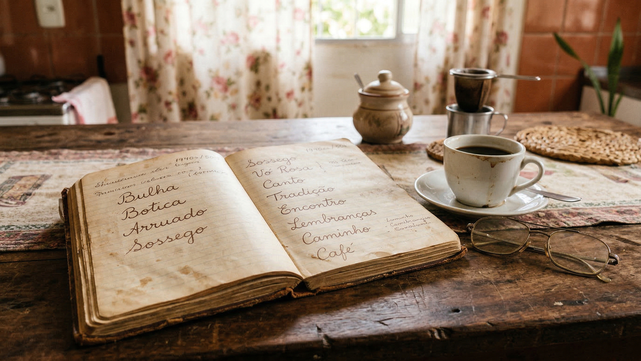 3 palavras antigas que os avós ainda usam e fazem muita gente voltar no tempo sem perceber