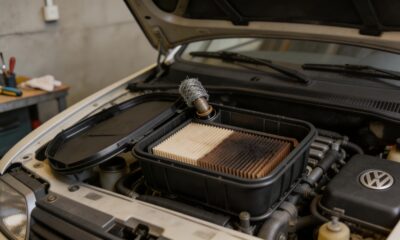 Palha de aço no filtro de ar pode reduzir óleo na admissão em motores desgastados