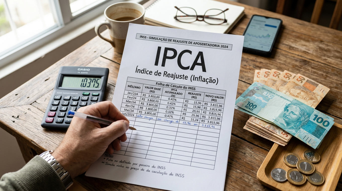 Inflação medida pelo IPCA impacta o valor real das aposentadorias pagas pelo INSS