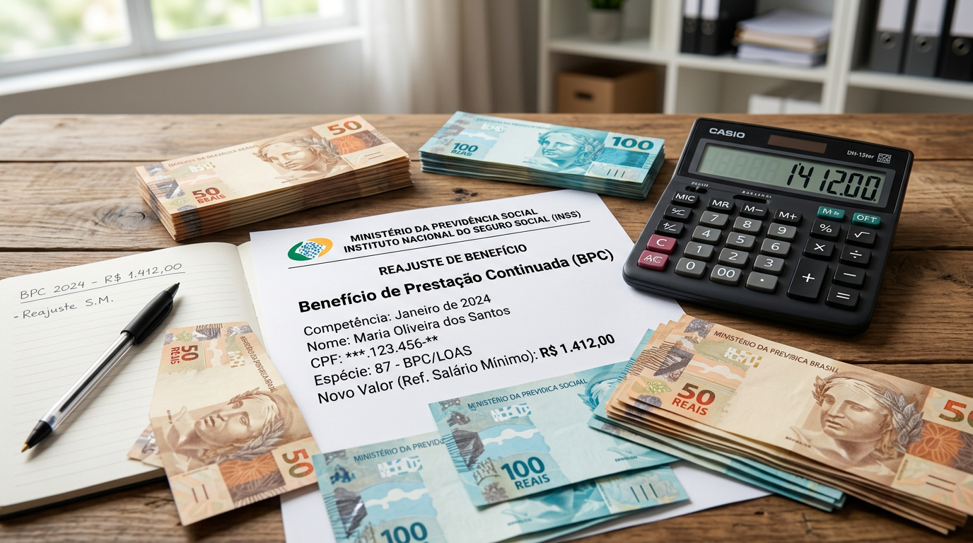 Quem depende do BPC pode ter surpresa com mudança ligada ao salário mínimo