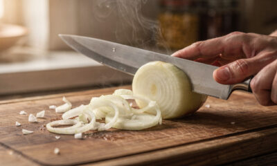 Cientistas explicam por que cortar cebola faz chorar e como podemos contornar isso