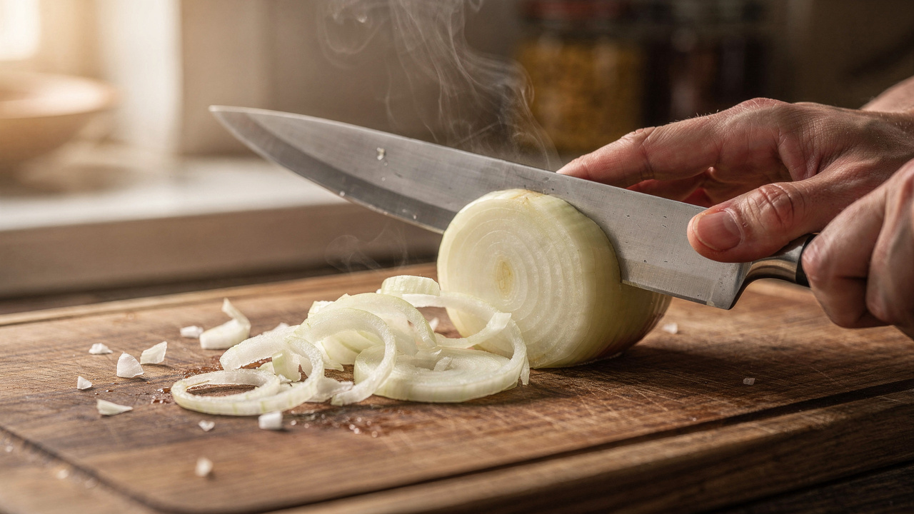 Cientistas explicam por que cortar cebola faz chorar e como podemos contornar isso