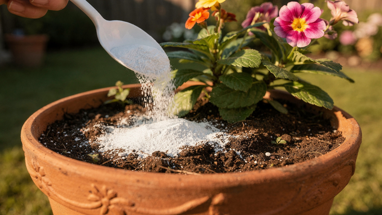 Jardineiros estão colocando isso no vaso e as plantas estão crescendo mais fortes e saudáveis