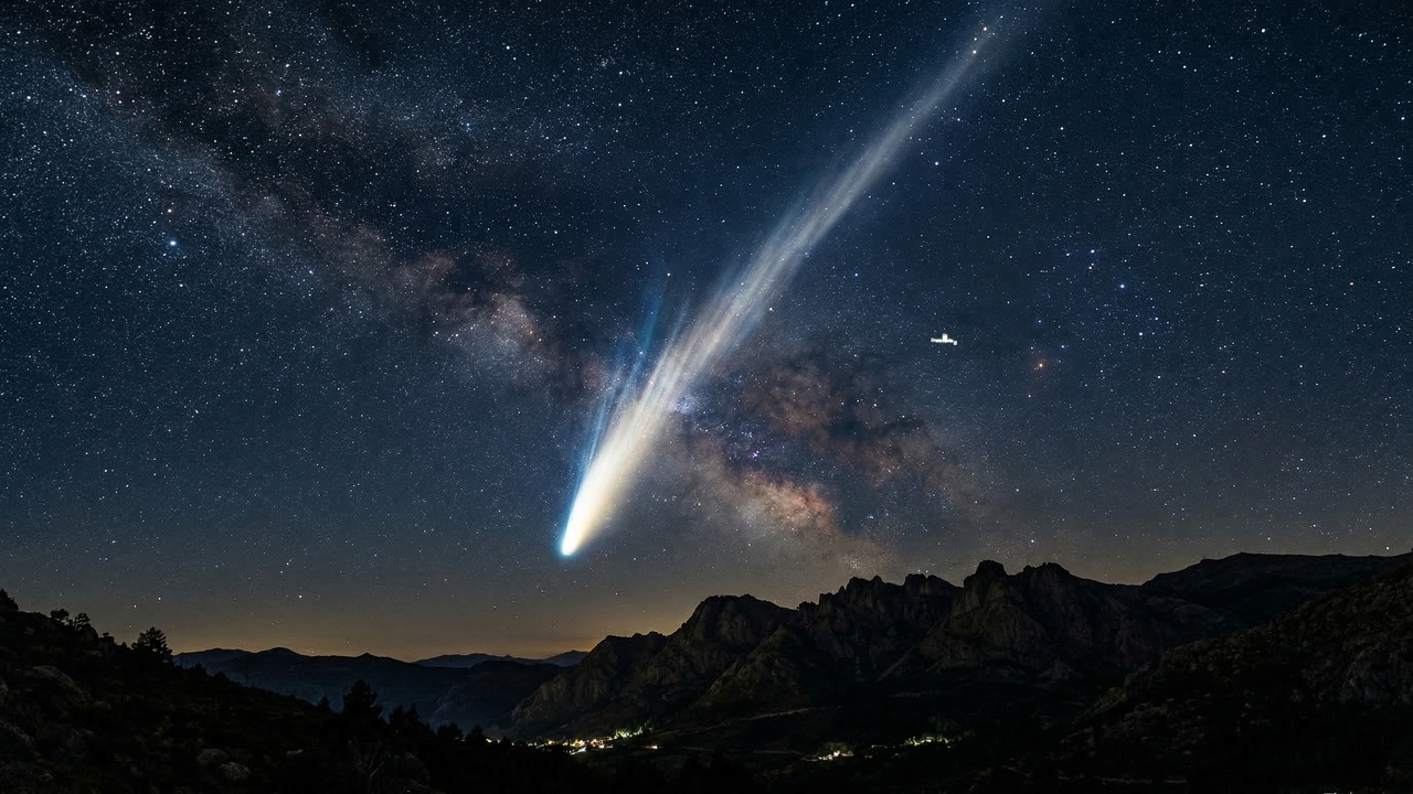 Não perca esta oportunidade única: um cometa que viajou milhões de anos vai passar perto da Terra