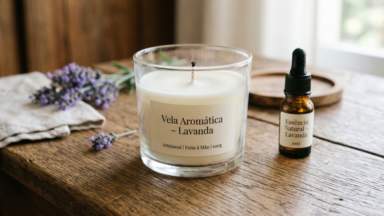 Mistura poderosa de ceras garante a vela aromática mais cheirosa que você já viu