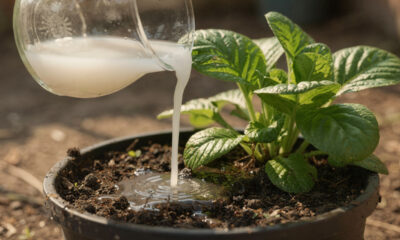 Quem quer folhas verdes nas plantas começou a colocar isso na terra e o resultado está chamando atenção