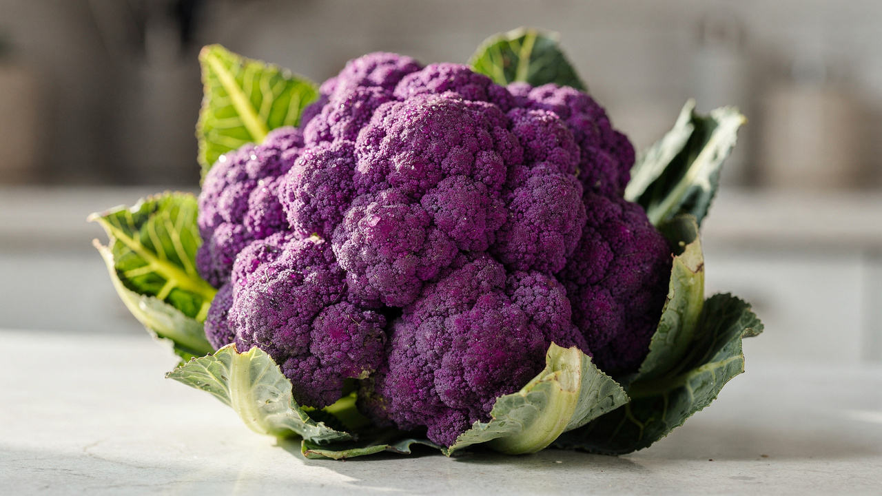 Benefícios da couve-flor roxa e por que esse alimento chama tanta atenção
