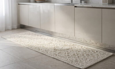 Ganhe dinheiro com passadeira de crochê artesanal criando o kit de cozinha que é tendência em decoração