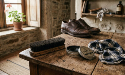 Objetos que ajudavam a manter a casa em ordem e faziam a escova de limpar sapato ser essencial