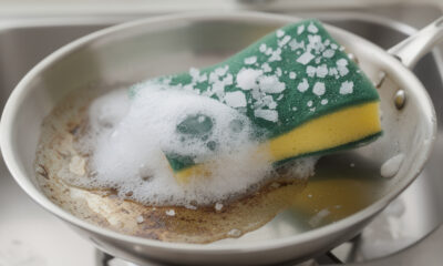 Colocar sal grosso na esponja de lavar louça: para que serve e por que é recomendado