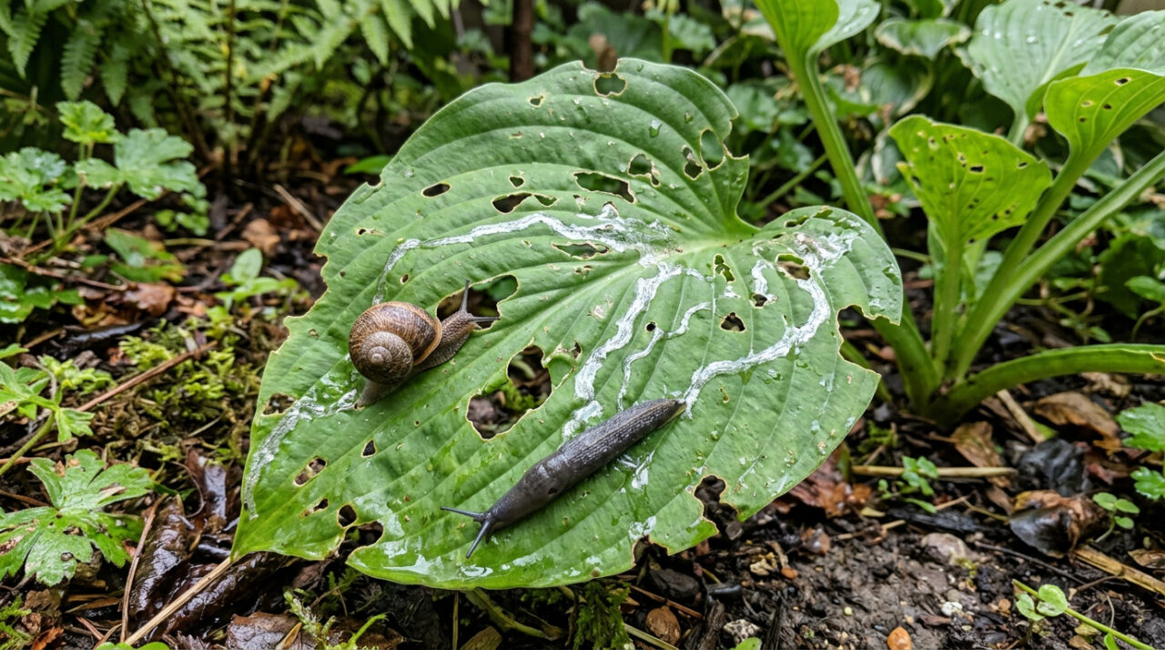 Melhor nunca ter essas plantas no seu jardim: elas atraem lesmas e caramujos como um ímã
