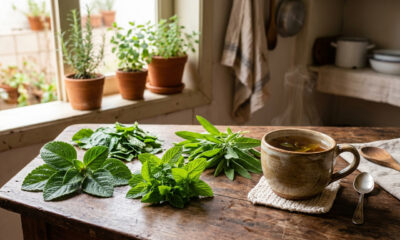 Essas folhas do quintal já foram tratadas como remédio natural por muitas famílias antigas