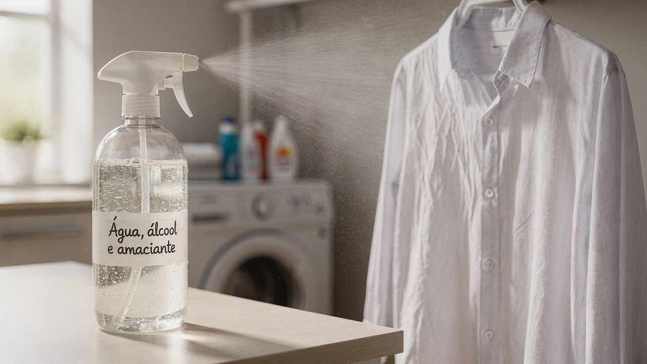 Água, álcool e amaciante de roupas: para que servem e por que recomendam borrifá-los nas roupas