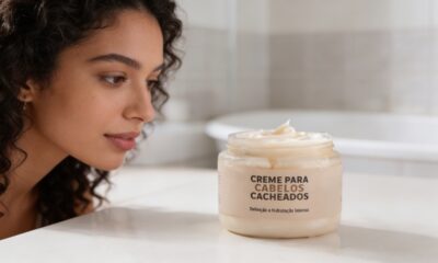 Melhores cremes para cabelos cacheados e secos por tipo de curvatura